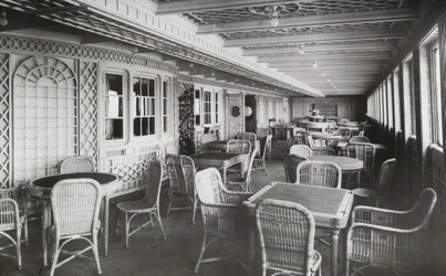 Café Parisien sul RMS Titanic, 4 gennaio 1912